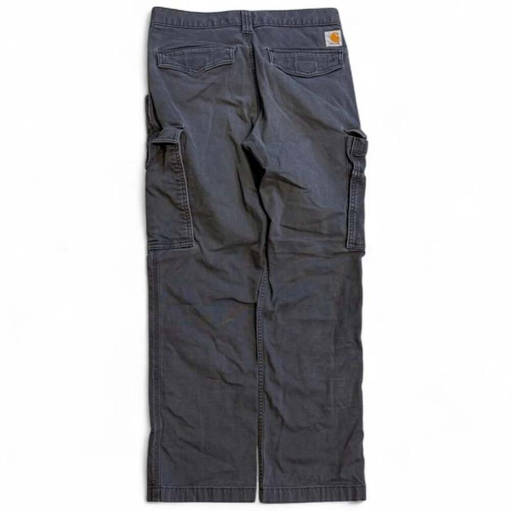 Carhartt Relaxed Fit Cargo Work Pants Dark Gray 30x30